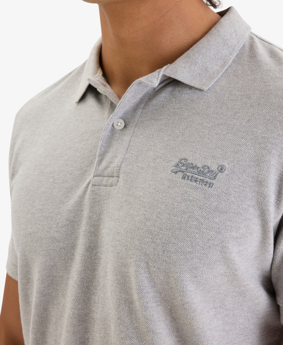 Classic Pique Polo | Vintage Sweat Grey Marle
