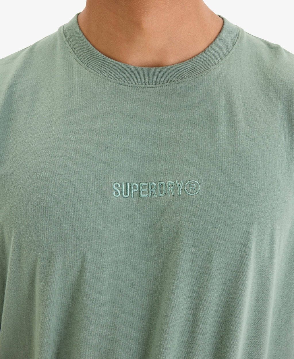 Micro Logo Tee | Laurel Khaki