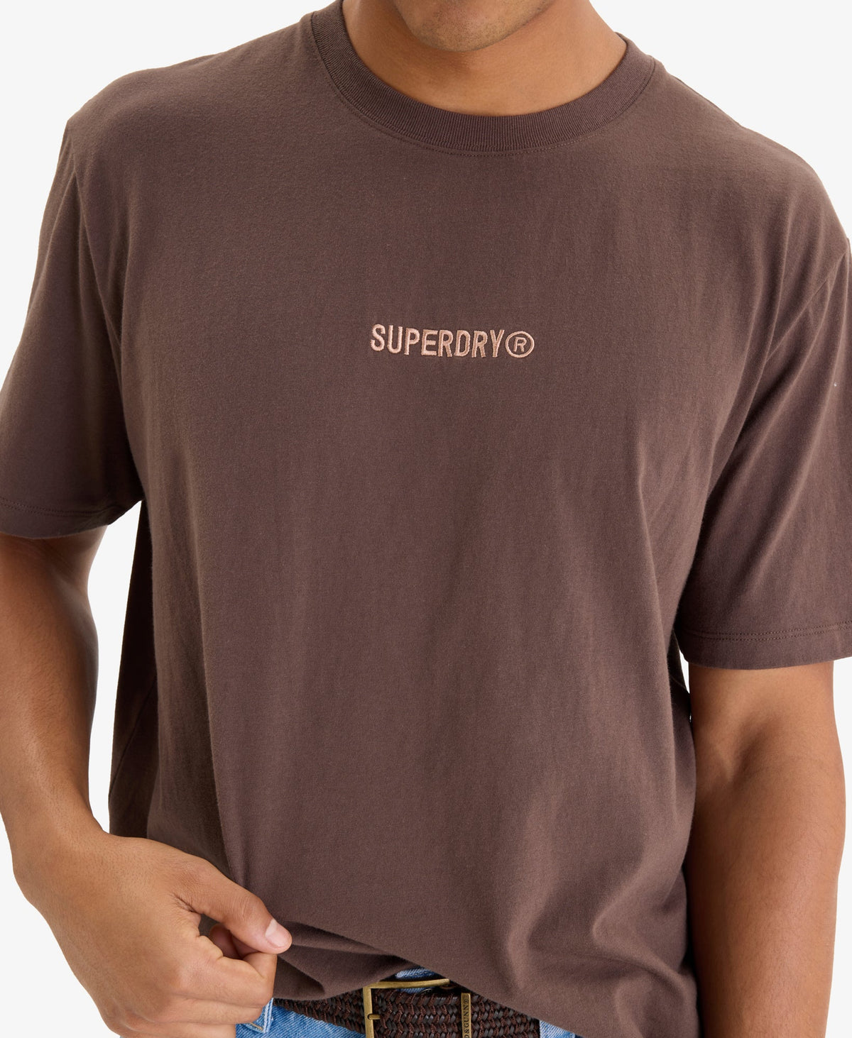 Micro Logo Tee | Bracken Brown