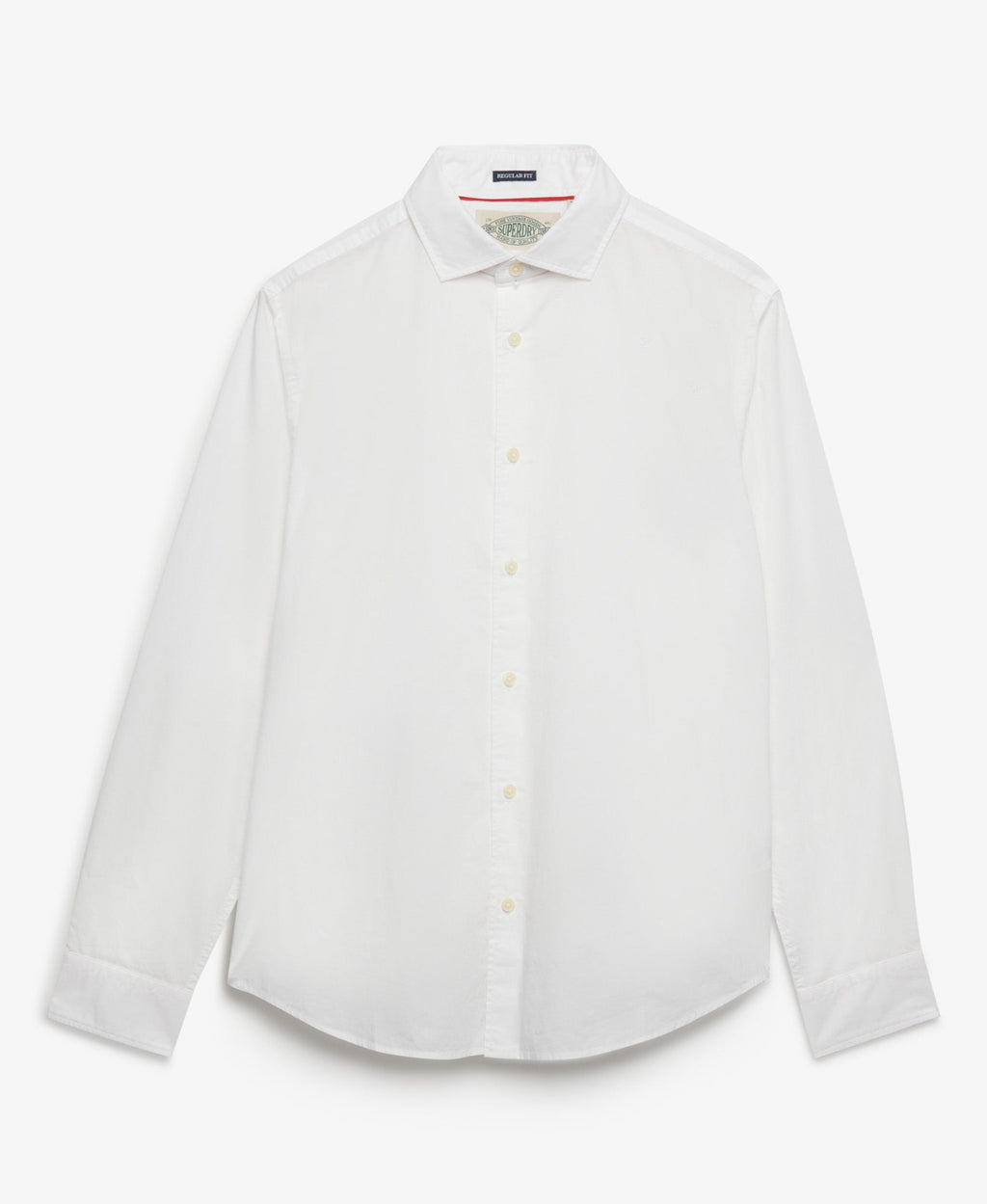Cut Away Poplin Long Sleeve Shirt | Optic