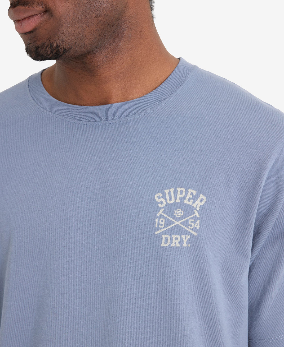 Athletic Club Tee | Flint Stone Blue Grey