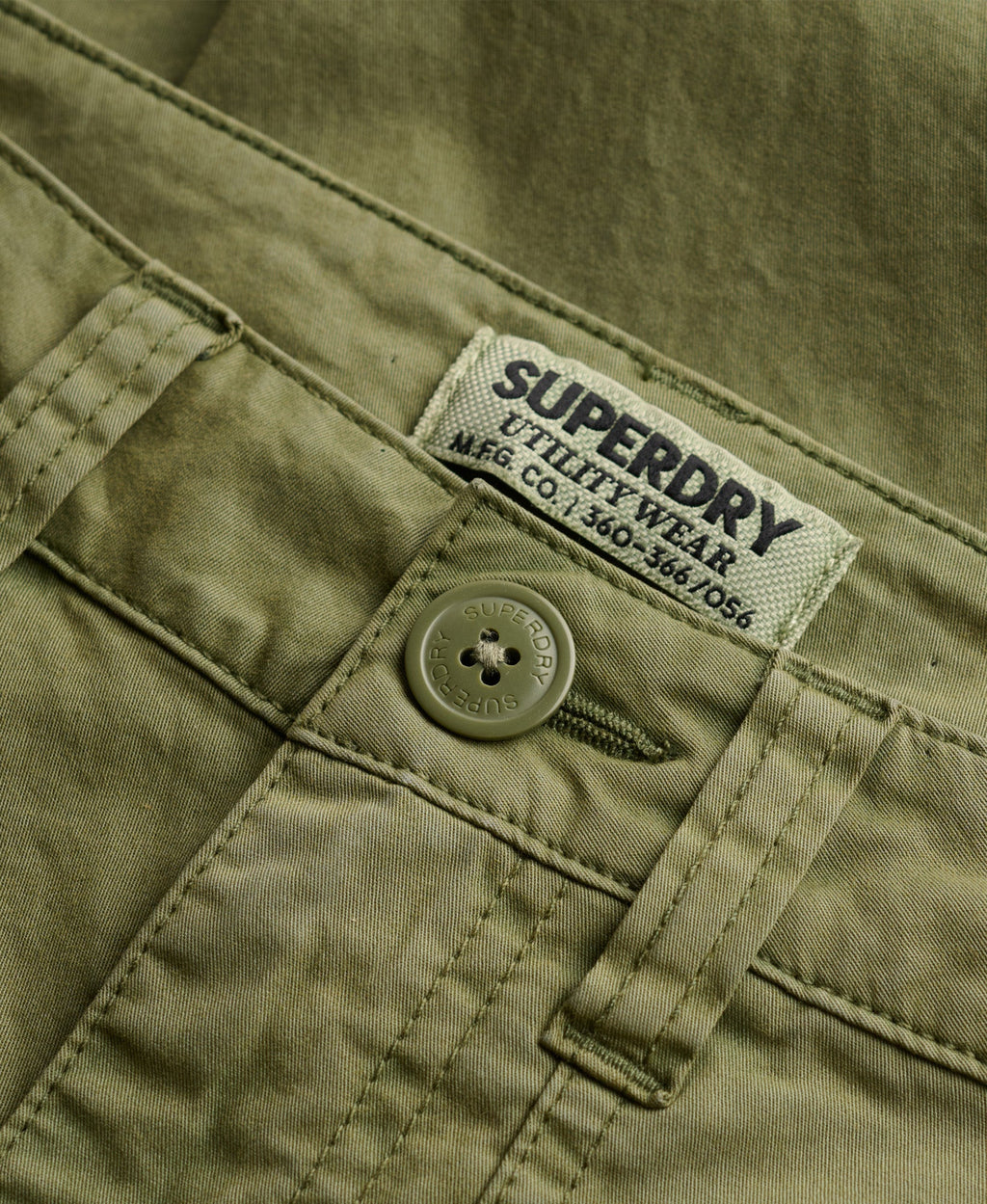 Baggy Cargo Pant | Olive Khaki