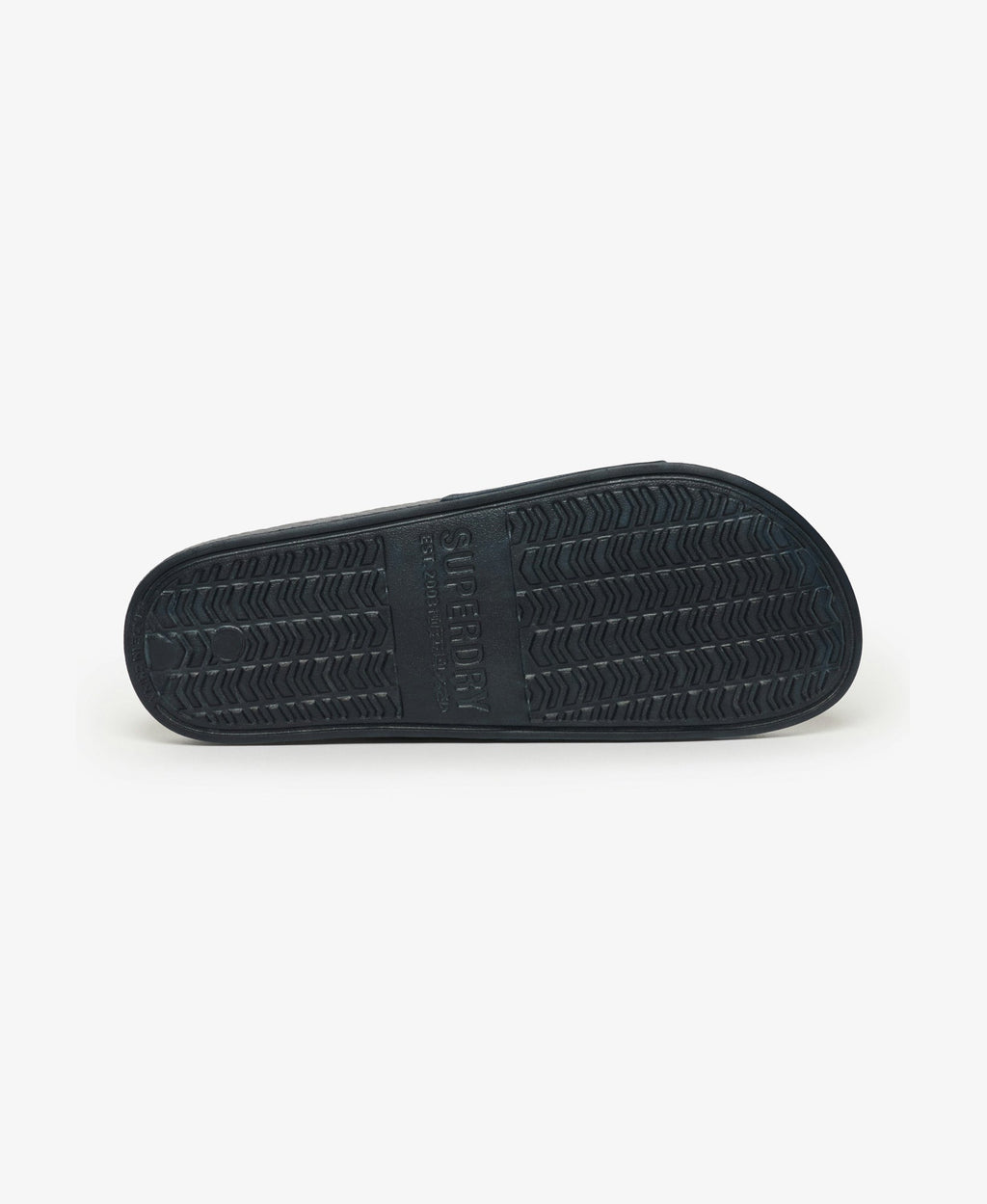 Premium Metallic Pool Slide | Blueberry Navy/Silver