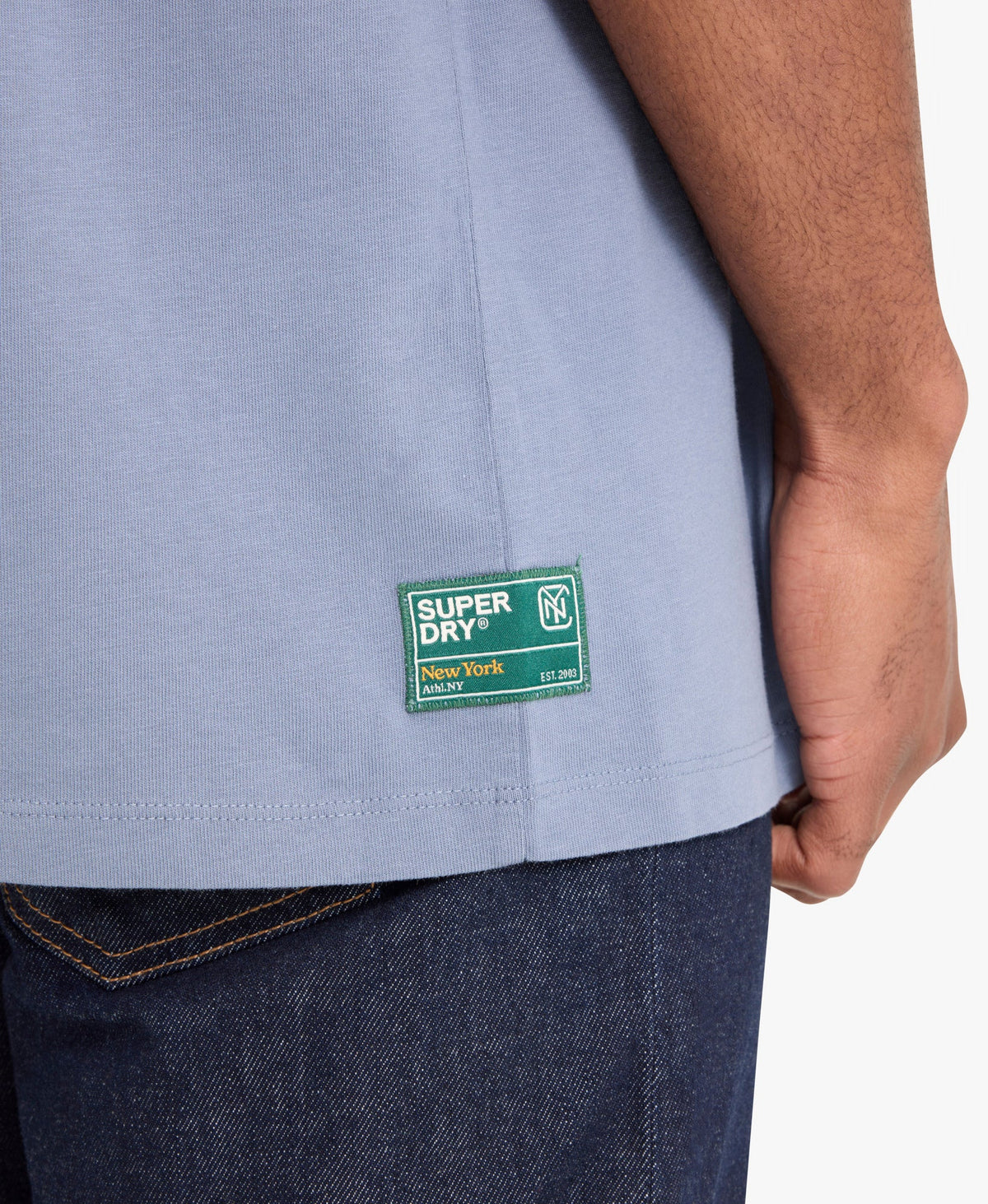 Athletic Club Tee | Flint Stone Blue Grey