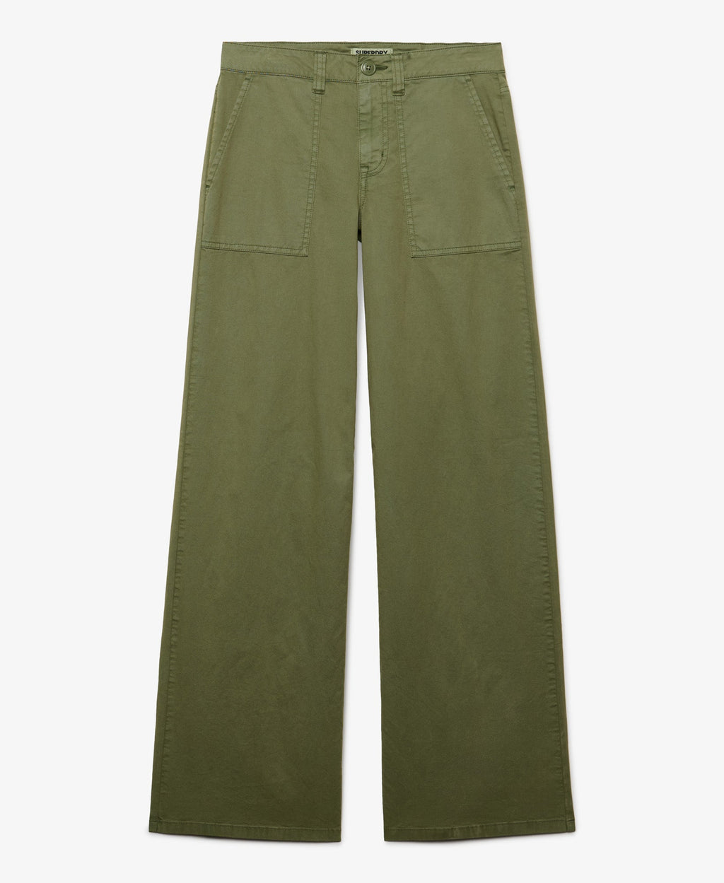 Baggy Cargo Pant | Olive Khaki