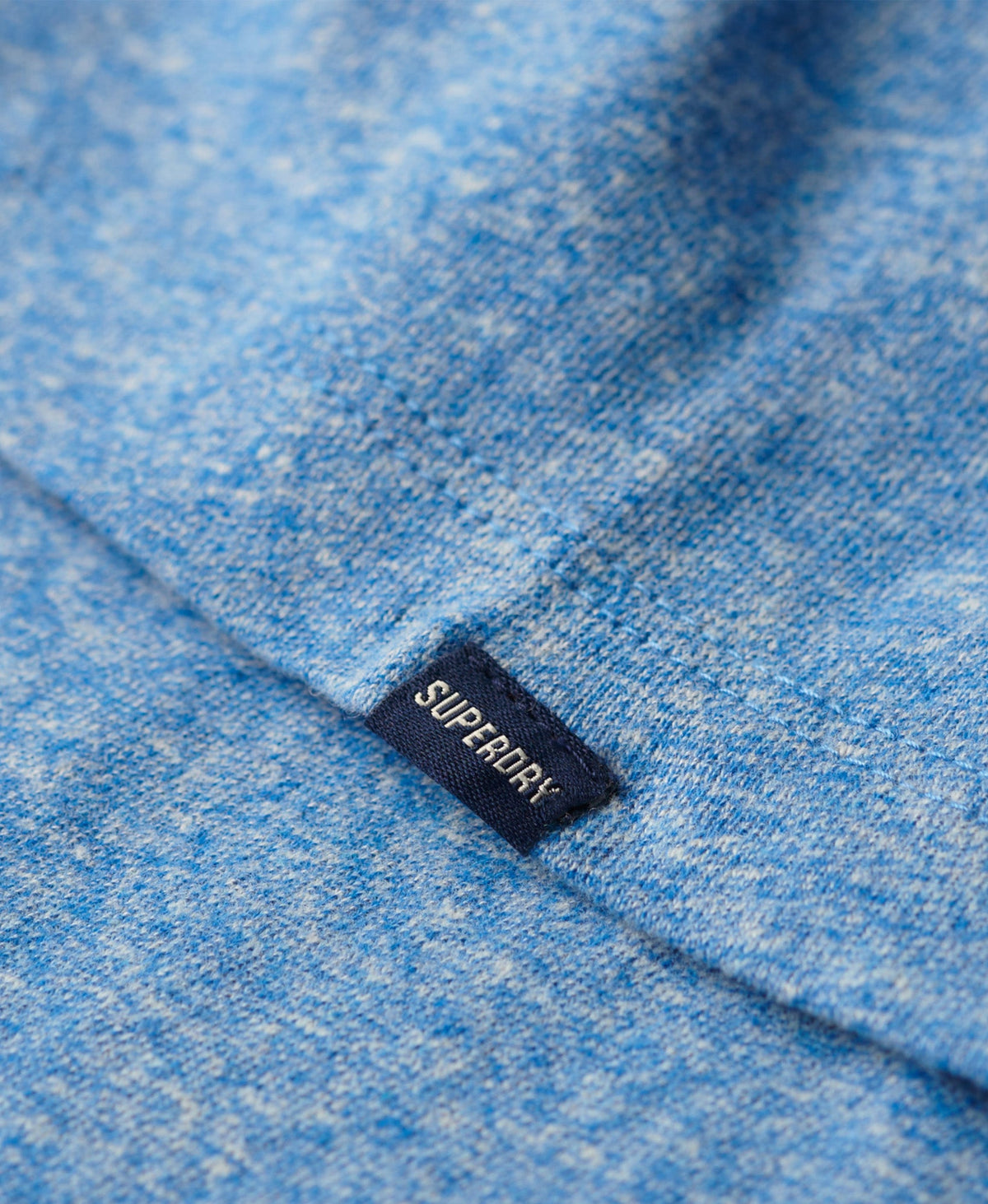 Essential Logo Embroidered Tee | Fresh Blue Grit
