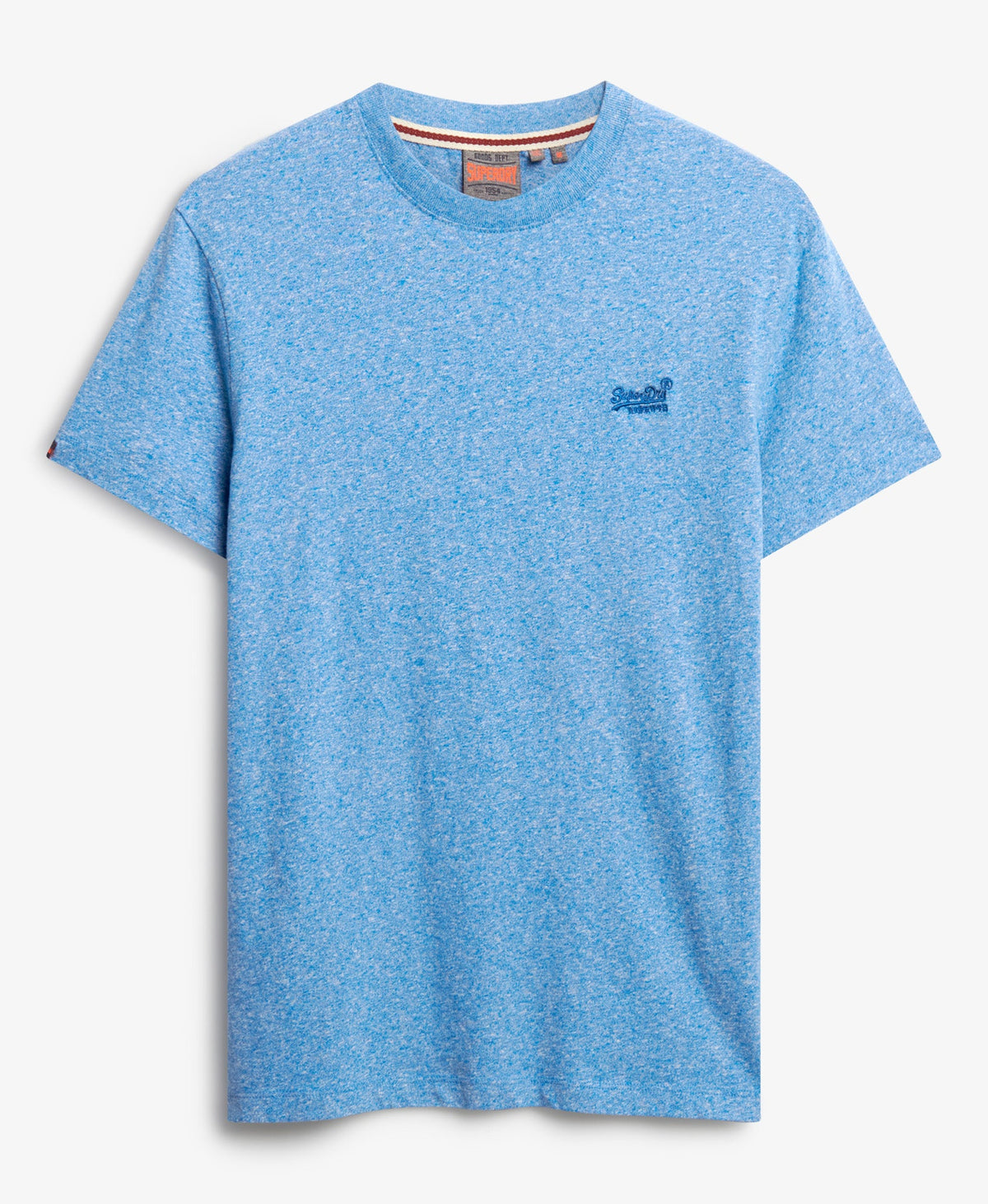 Essential Logo Embroidered Tee | Fresh Blue Grit